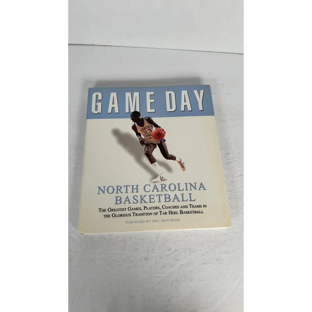 Game Day North Carolina Basketball Tar Heel Michael Jordan UNC Triumph